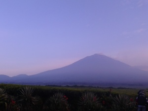 Gunung Kerinci dari Kayu Aro
