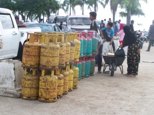Gas Shell dan Petronas akrab dengan warga Sebatik